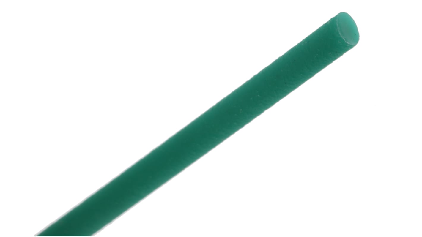 RS PRO 30m 3mm diameter Green Round Polyurethane Belt for use with 29mm minimum pulley diameter