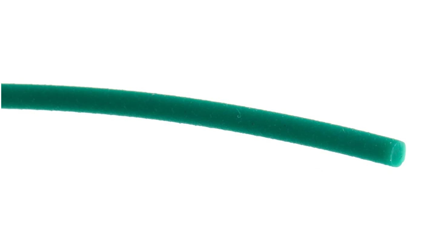 RS PRO 30m 4mm diameter Green Round Polyurethane Belt for use with 38mm minimum pulley diameter