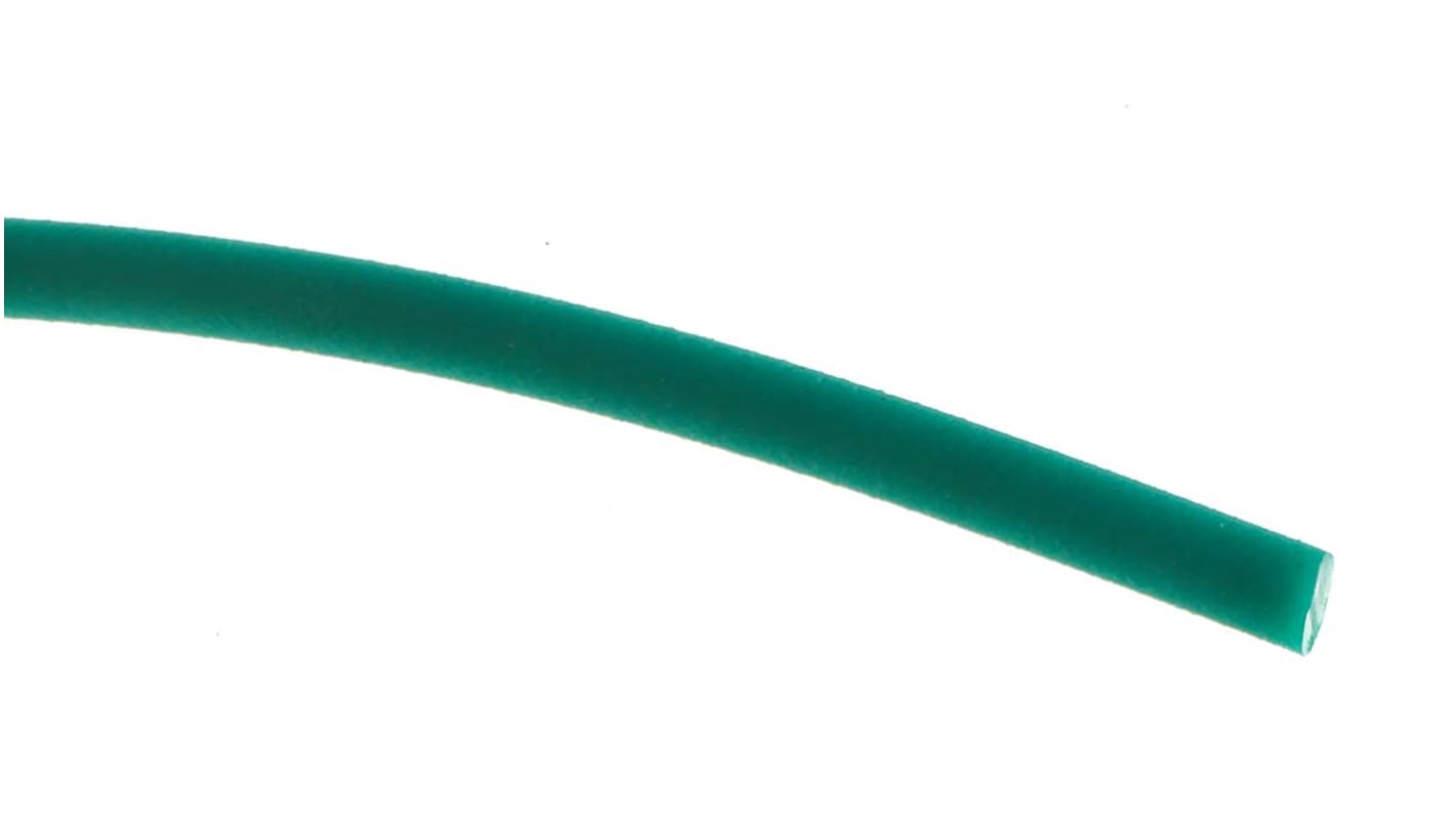 RS PRO 30m 5mm diameter Green Round Polyurethane Belt for use with 48mm minimum pulley diameter