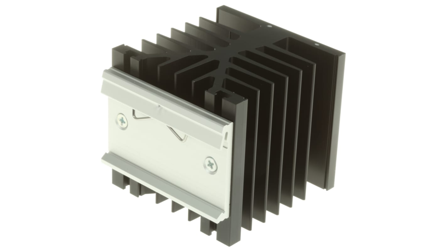 Fischer Elektronik Heatsink, 1.3K/W, 75 x 80 x 78.6mm, DIN Rail