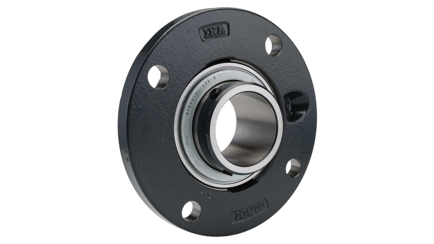 4 Hole Flange Bearing Unit, RMEY60-XL-N, 60mm ID