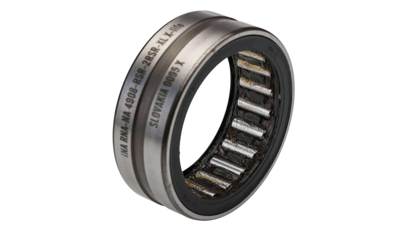 Cuscinetto a rullo INA, file , Ø int. 48mm, Ø est. 62mm, guida larga 22mm