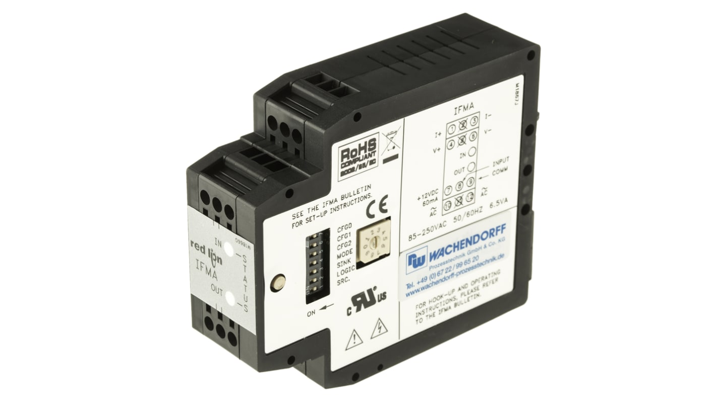 Red Lion 3117 Signalwandler, Frequenzwandler 85 → 250V ac, Frequenz 0 → 25kHz EIN / Strom, Spannung 0