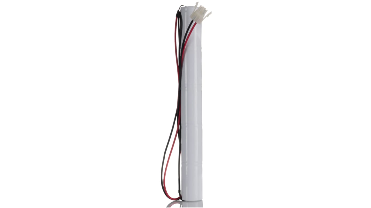 RS PRO 6V NiCd Rechargeable Battery Pack, 4Ah - Pack of 1
