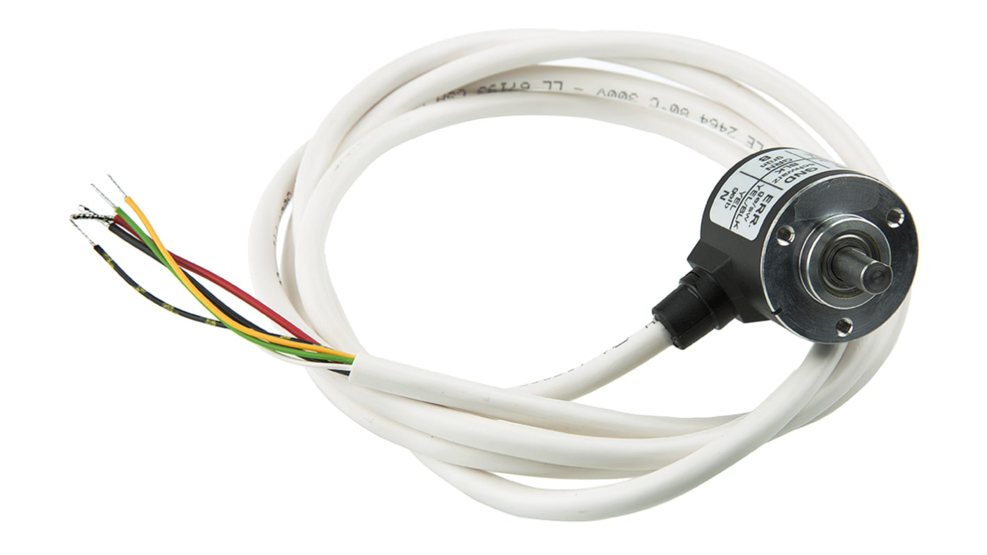 Hengstler RI32 Series Incremental Incremental Encoder, 360 ppr, Push Pull Signal, Solid Type, 6mm Shaft