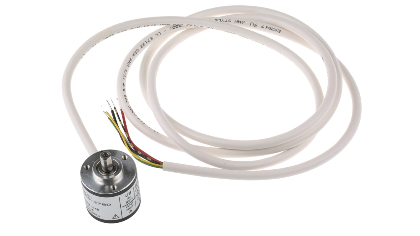 Hengstler RI32 Series Incremental Incremental Encoder, 1024 ppr, Push Pull Signal, Solid Type, 6mm Shaft