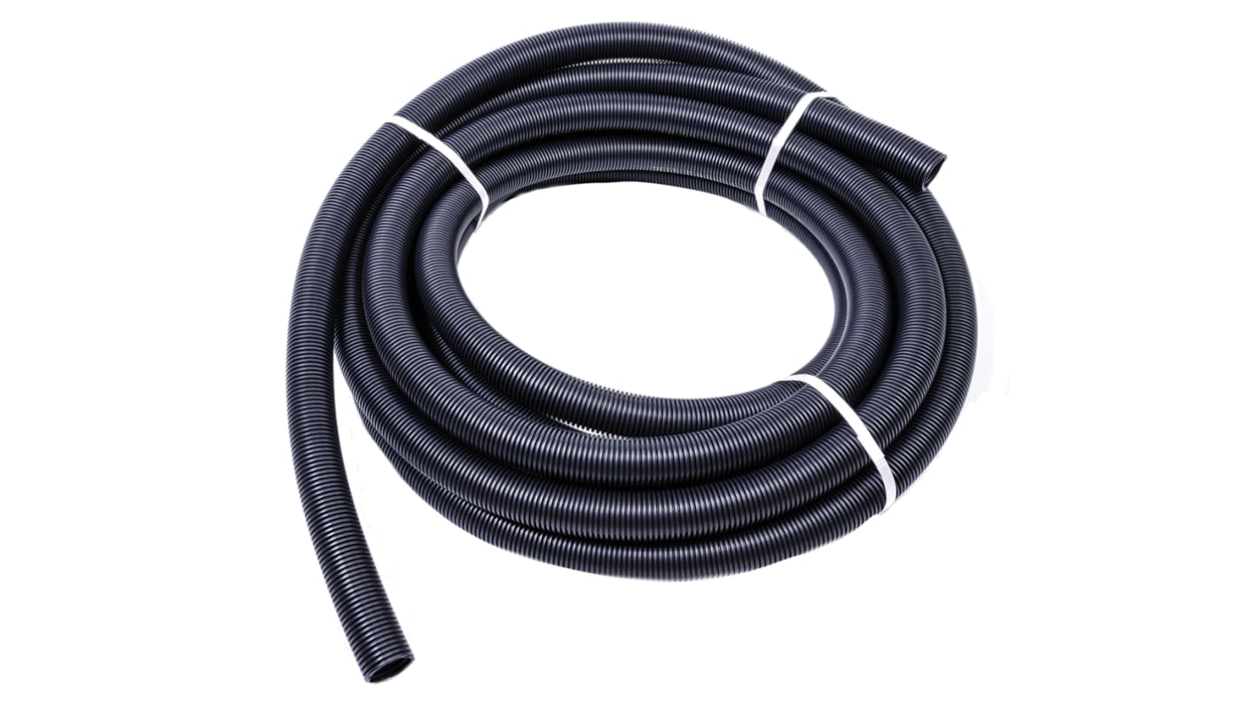 PMA Flexible Conduit, 32mm Nominal Diameter, Plastic, Black