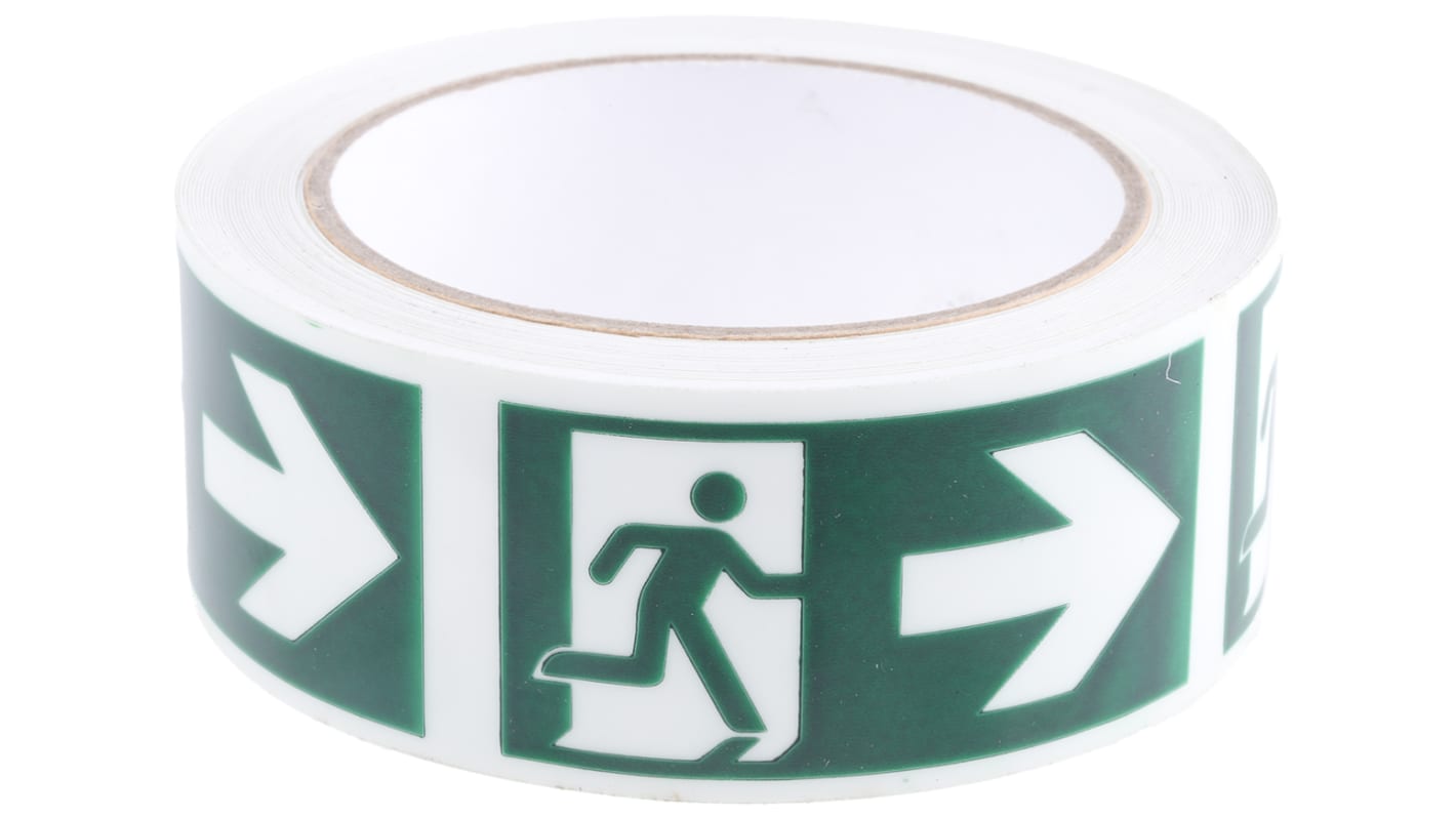 RS PRO Green Reflective Tape 40mm x 10m