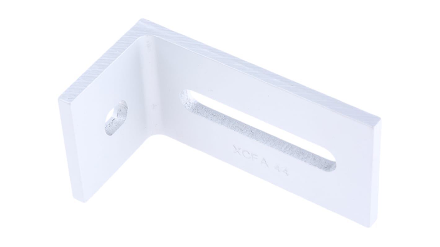 FlexLink M6 Extruded Angle Bracket, Connecting Component, Strut Profile 40 mm, 80 mm, Groove Size 11mm