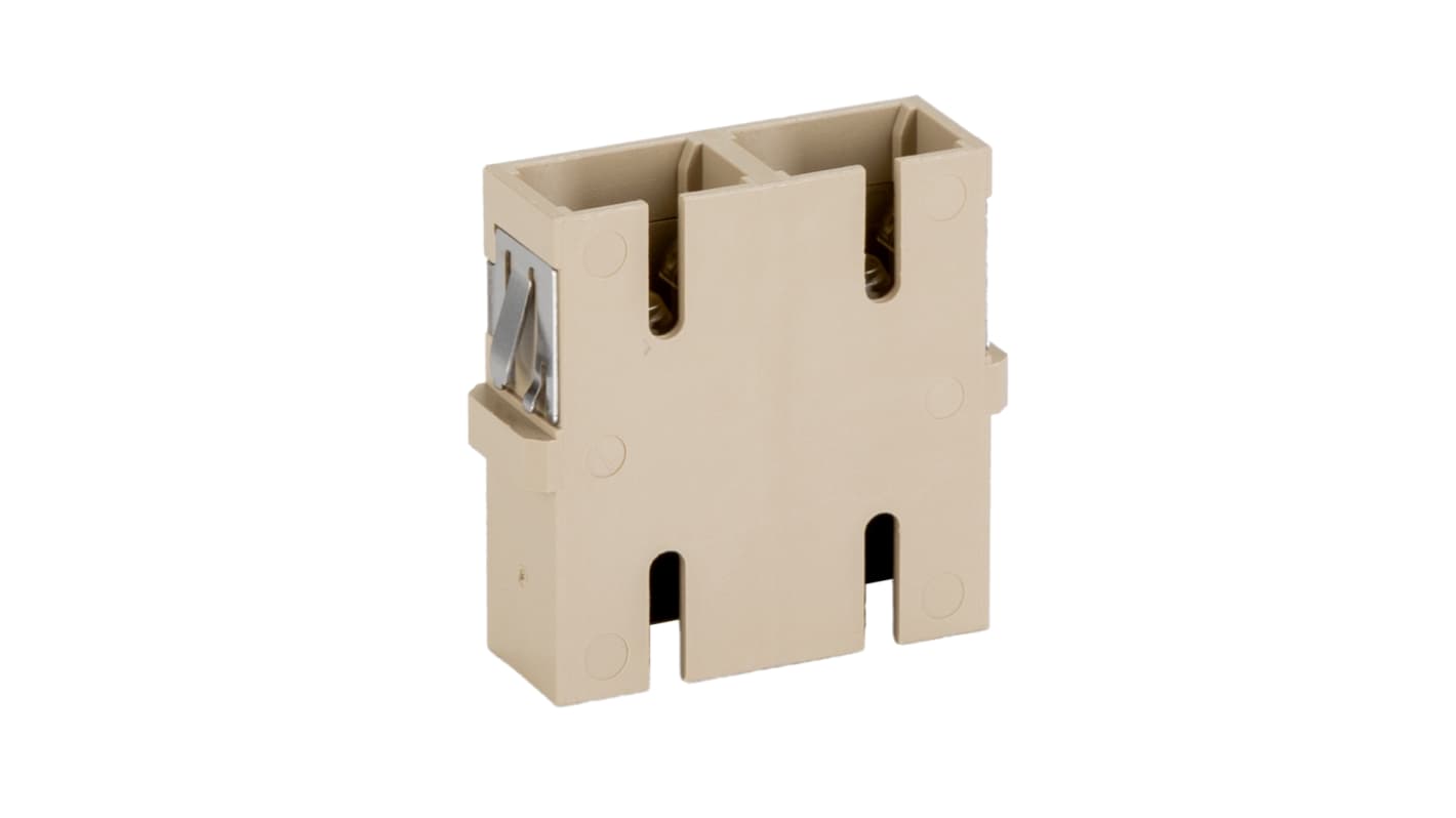 HellermannTyton Connectivity FBAMMBG-SCSCDX-FL001 SC to SC Multimode Duplex Fibre Optic Adapter
