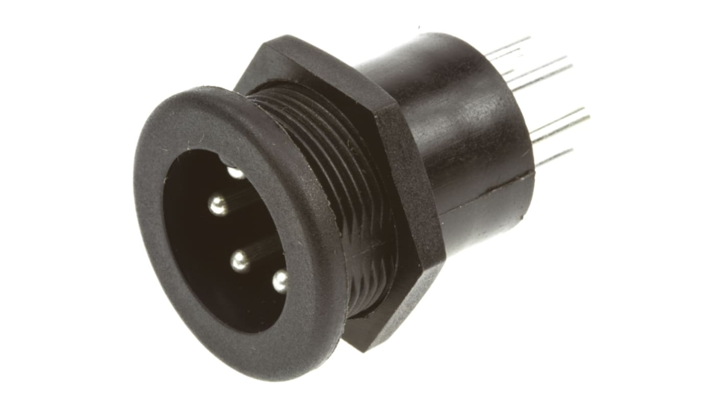 Bulgin 电源连接器, 50 V 交流, 3A, 面板安装, 焊接端接