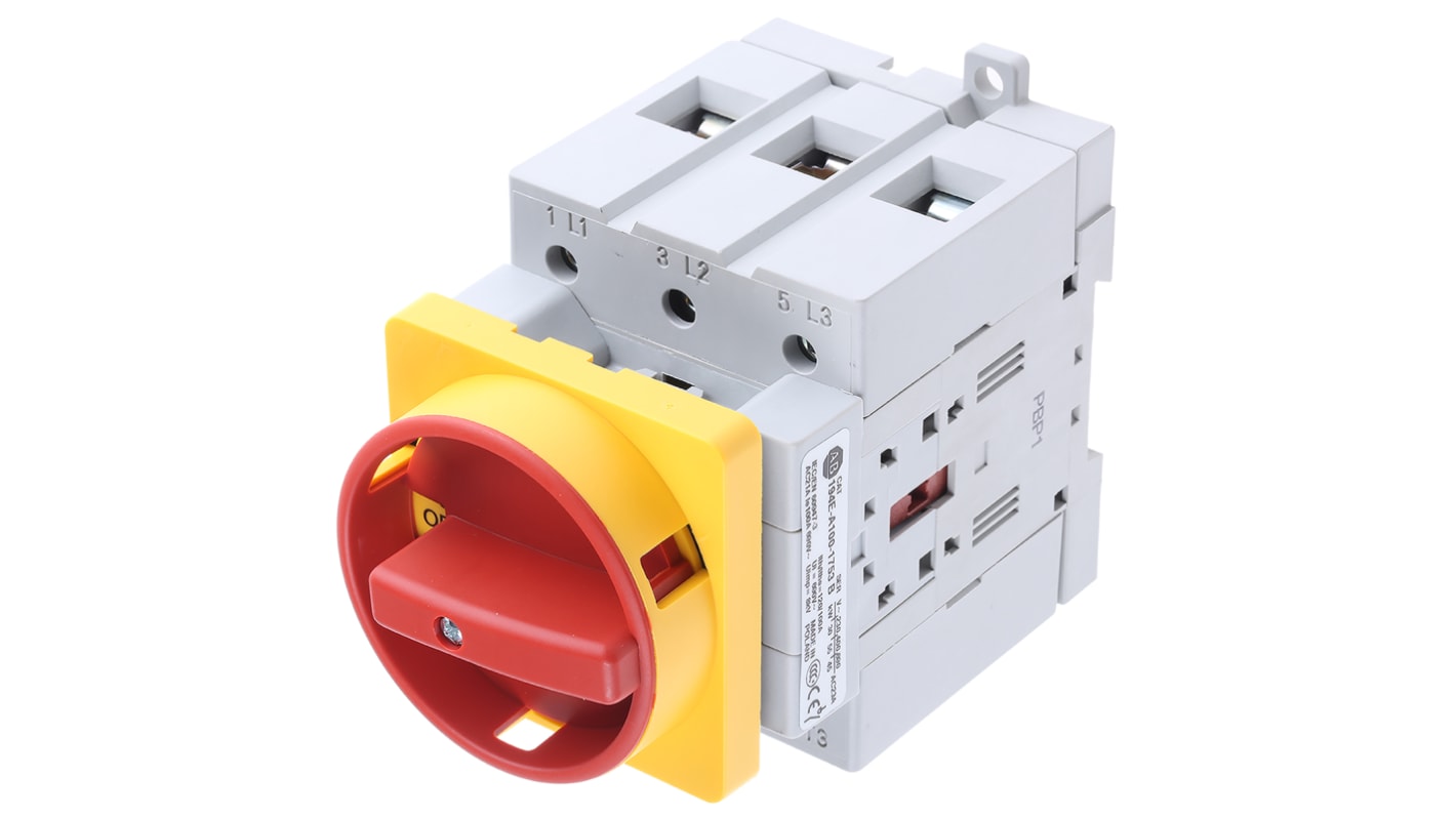 Interrupteur-sectionneur Allen Bradley, 3P, 100A, 690V c.a.