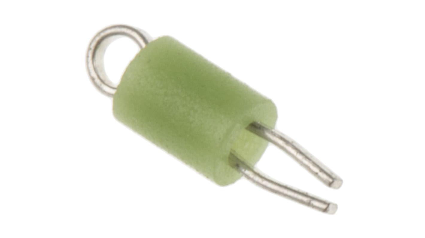 RS PRO 1mm Green Terminal Post