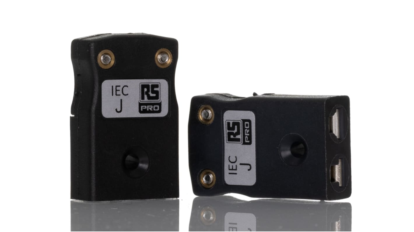 RS PRO Miniature Thermocouple Connector for Use with Thermocouple, 4mm Probe, IEC, RoHS Compliant Standard