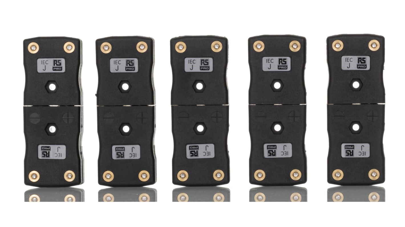 RS PRO Standard Thermocouple Connector for Use with Thermocouple, 6mm Probe, IEC, RoHS Compliant Standard