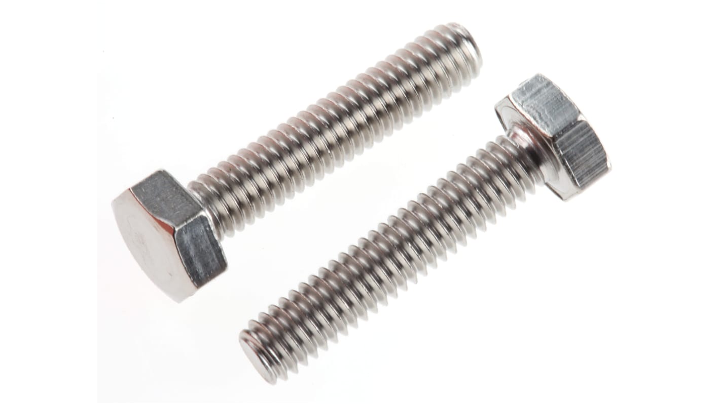 Vite metrica RS PRO in Acciaio inox, M4 x 20.0mm