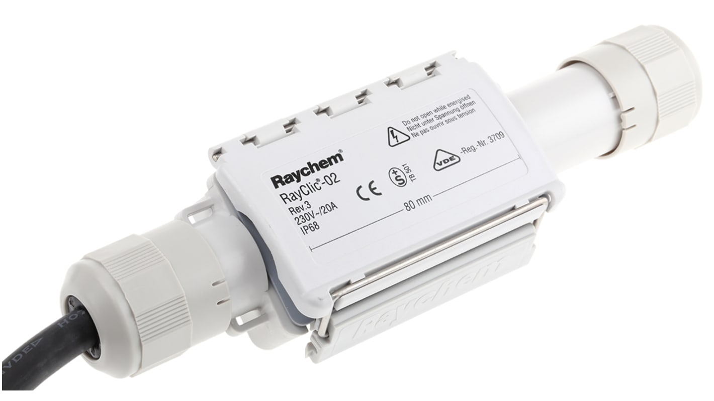 Kit connessioni per cavi scaldanti nVent RAYCHEM CE-02, 240 x 47 x 64mm