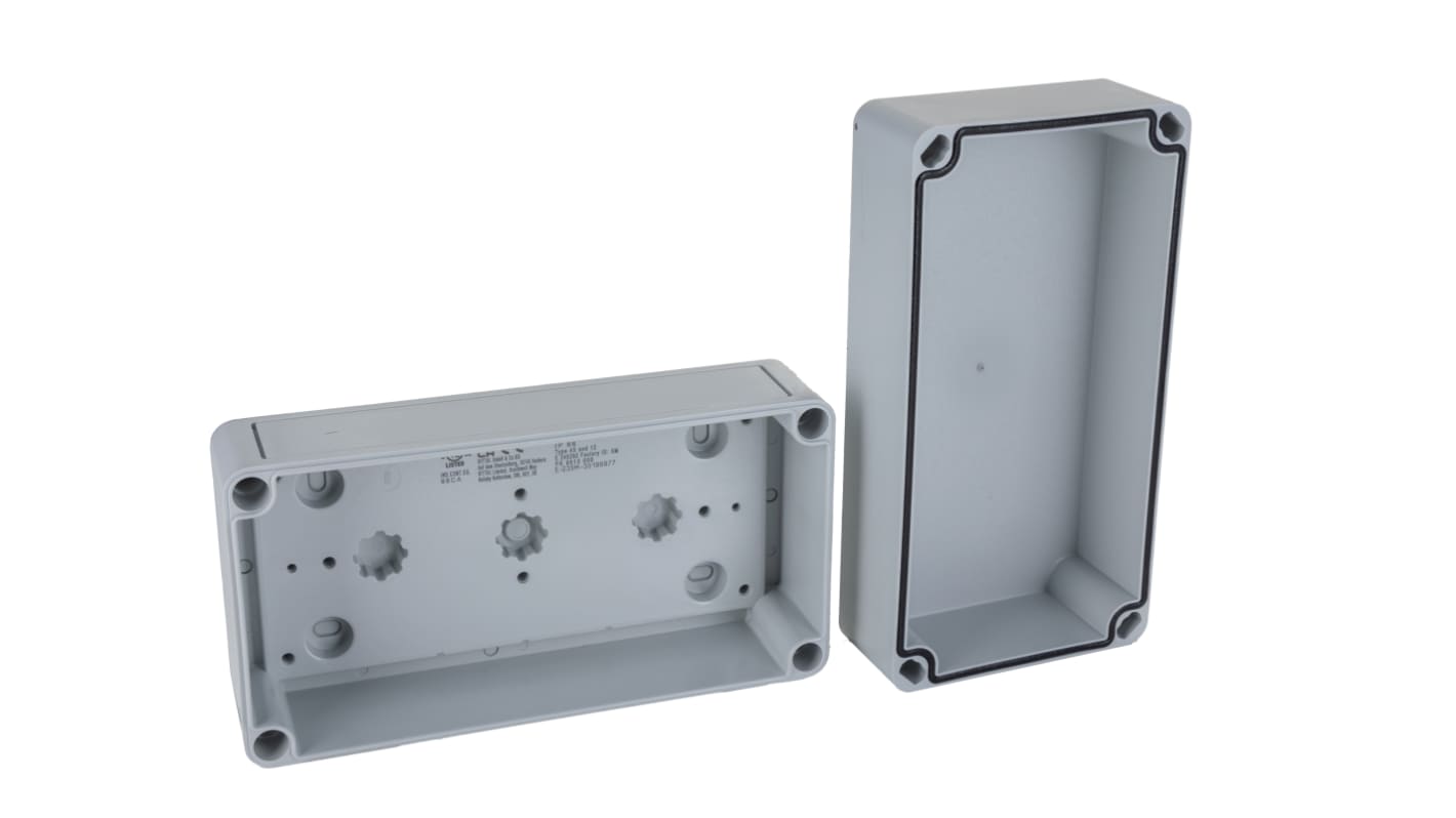 Rittal PK Series Polycarbonate Wall Box, IP66, 94 mm x 94 mm x 81mm