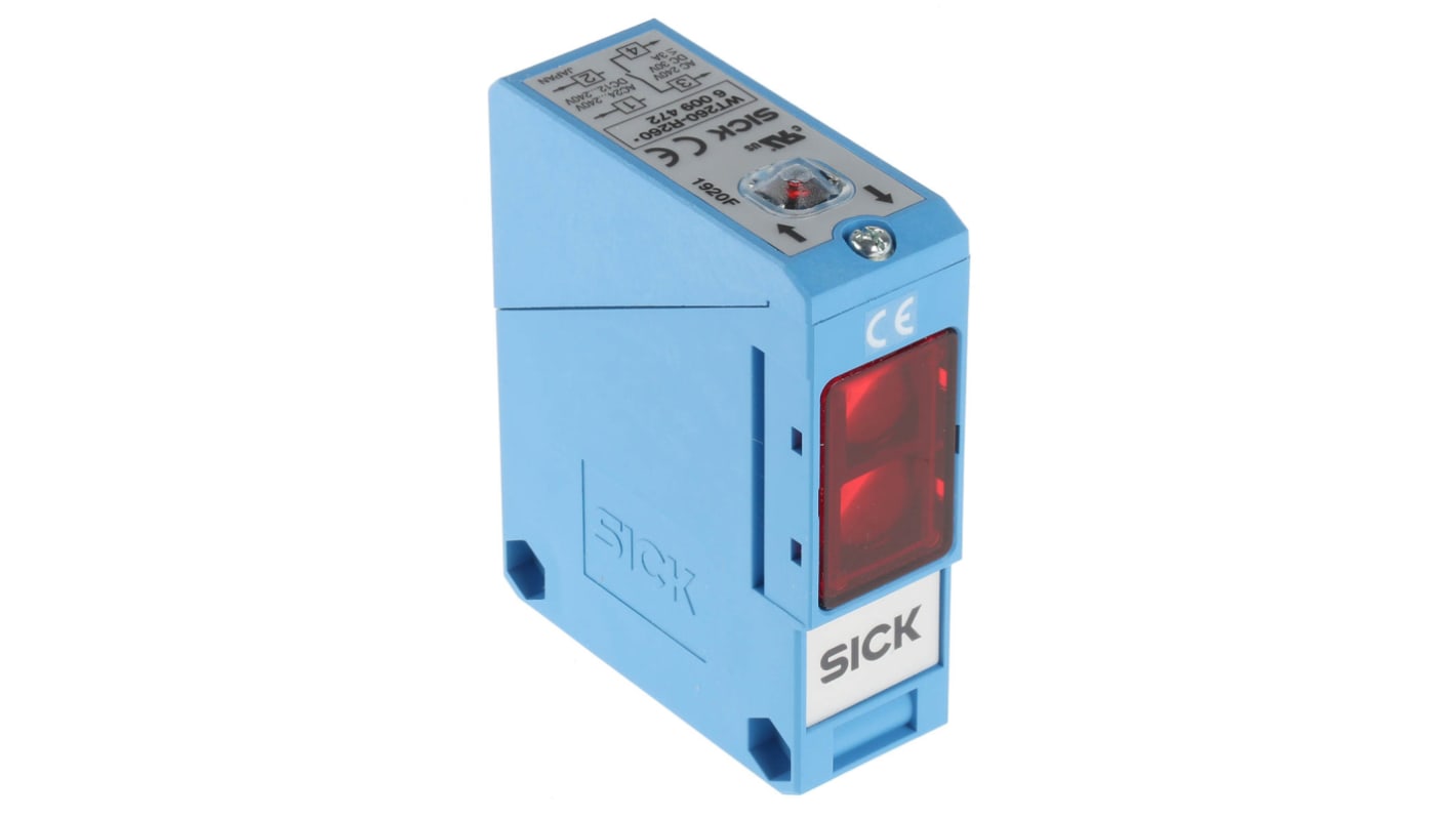 SICK Diffuse Photoelectric Sensor, Block Sensor, 380 mm Detection Range