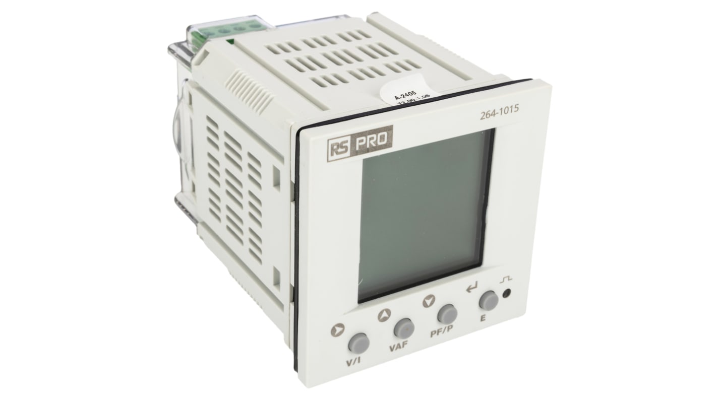 RS PRO 1, 3 Phase LCD Energy Meter, Type Energy Meter