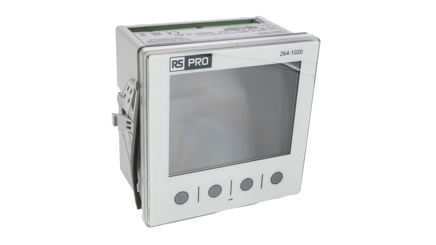 RS PRO Power Quality Analyser, 1, 3-Phase, 10 → 690V ac Max