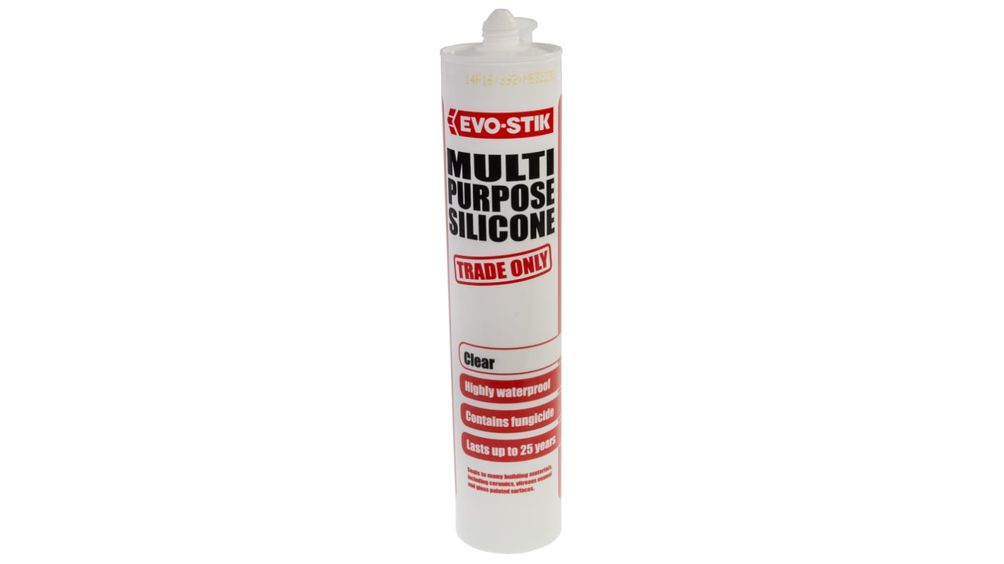 Evo-Stik Transparent Sealant Paste 310 ml Cartridge