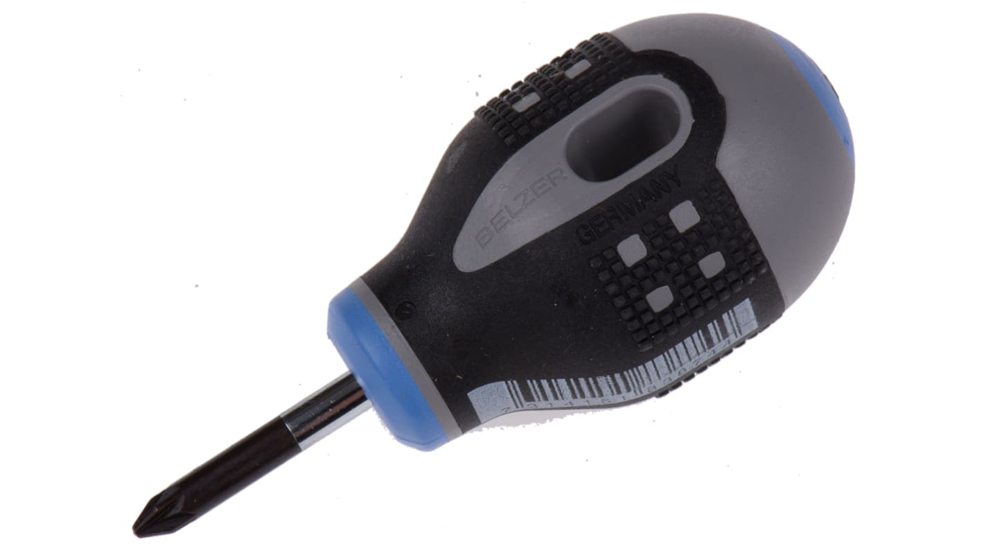 Bahco PZ1 POZIDRIV® Standard-Schraubendreher, Legierungsstahl, 83 mm / Klinge 25 mm