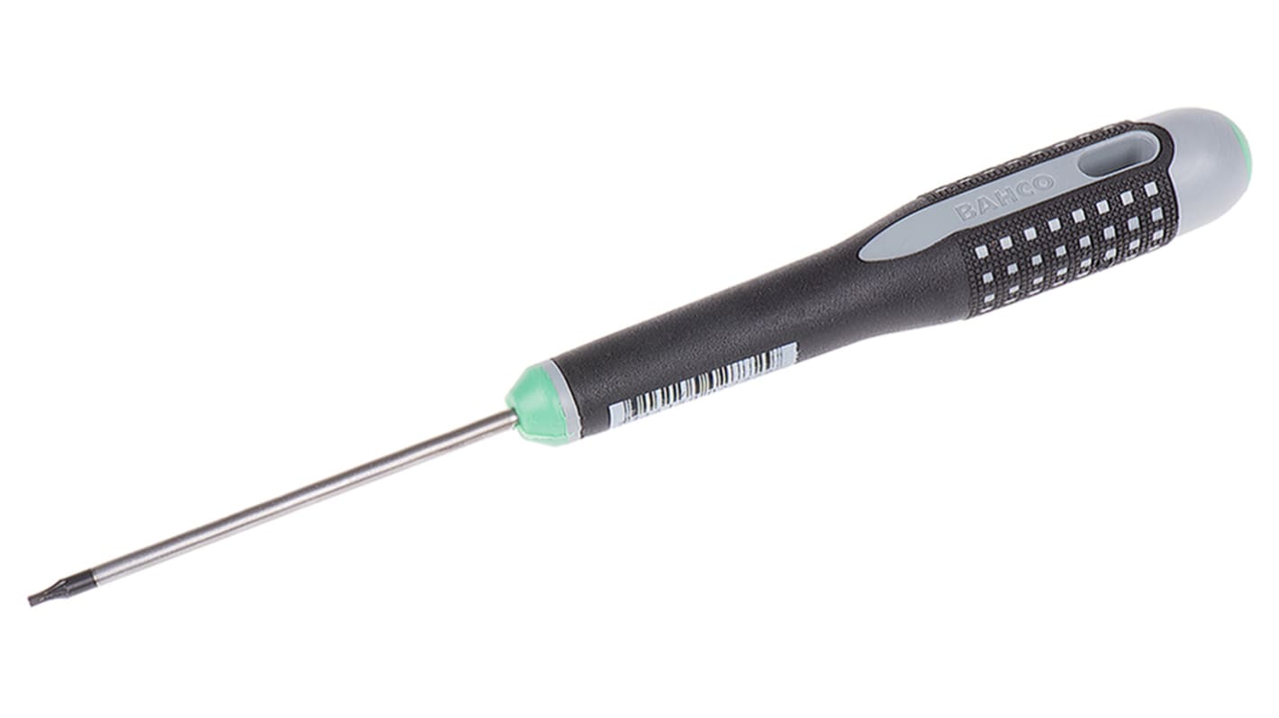 Bahco Torx  Screwdriver, T6 Tip, 75 mm Blade, 163 mm Overall