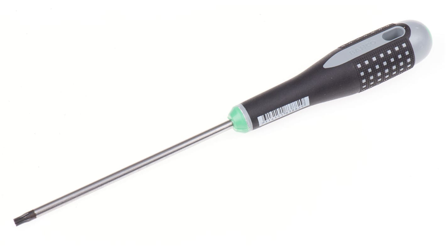 Bahco Tamperproof Torx  Screwdriver, T25 Tip, 125 mm Blade, 247 mm Overall