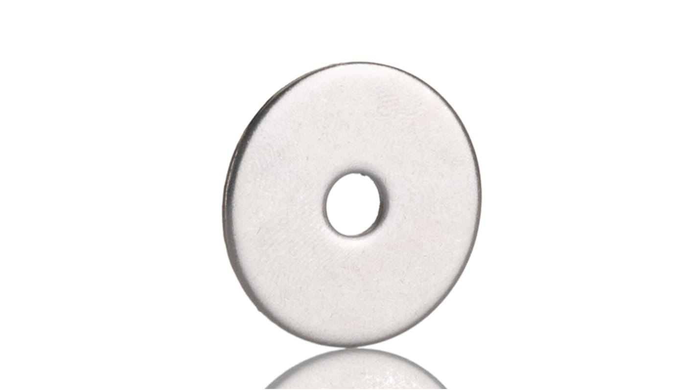RS PRO A2 304 Stainless Steel Mudguard Washers, M5