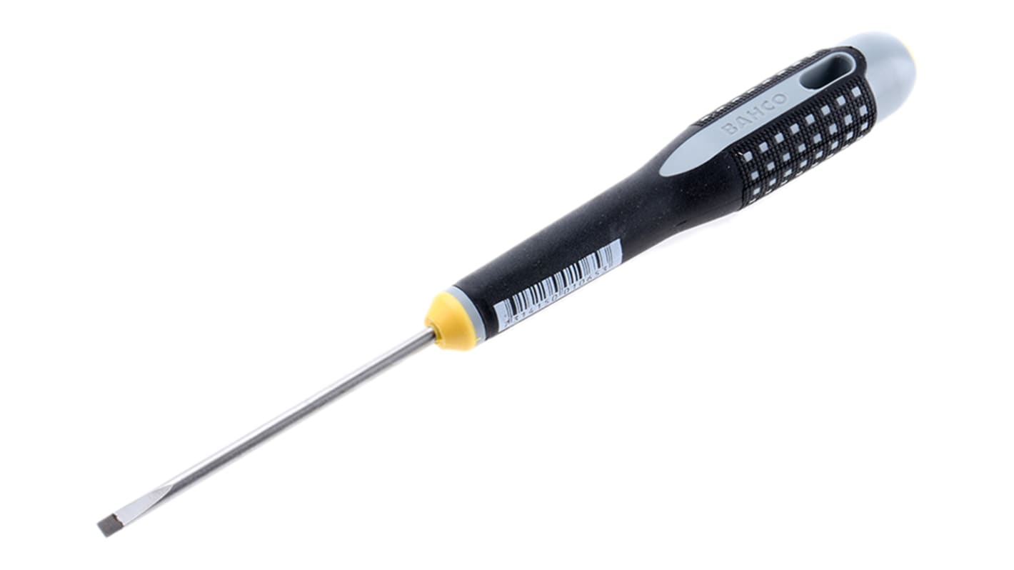 Cacciavite A taglio 3,5 x 0,6 mm Bahco, lungh. lama 75 mm