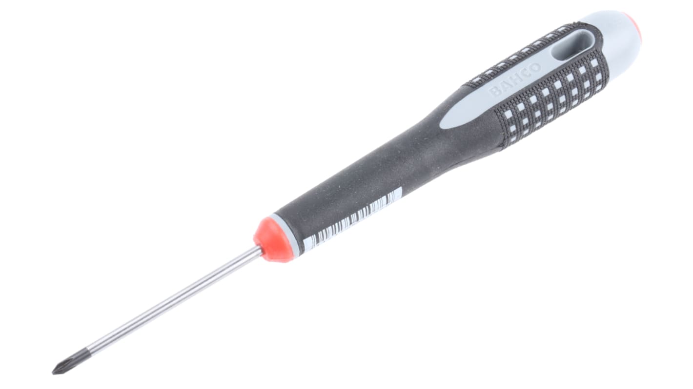 Bahco Phillips  Screwdriver, PH0 Tip, 60 mm Blade, 163 mm Overall