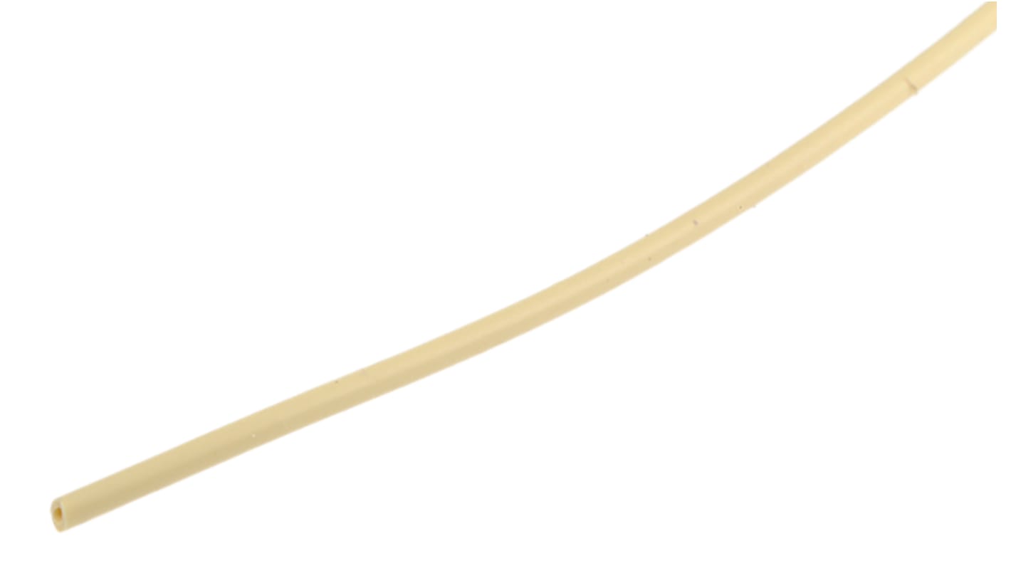 HellermannTyton Silicone Rubber Yellow Cable Sleeve, 0.75mm Diameter, 25mm Length, SLPLU 8 Series