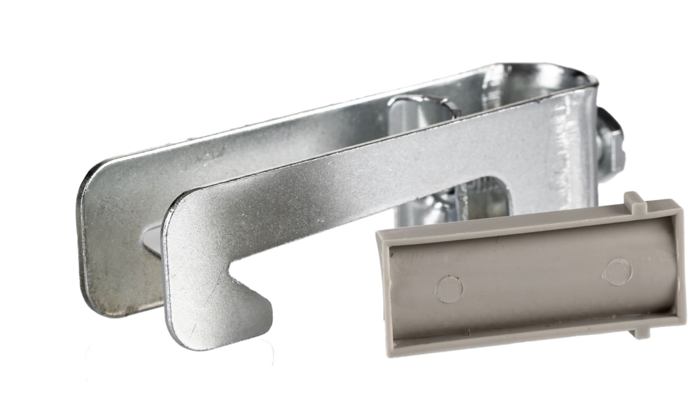 Rittal Natural Steel C-clamp, 16mm Max. Bundle