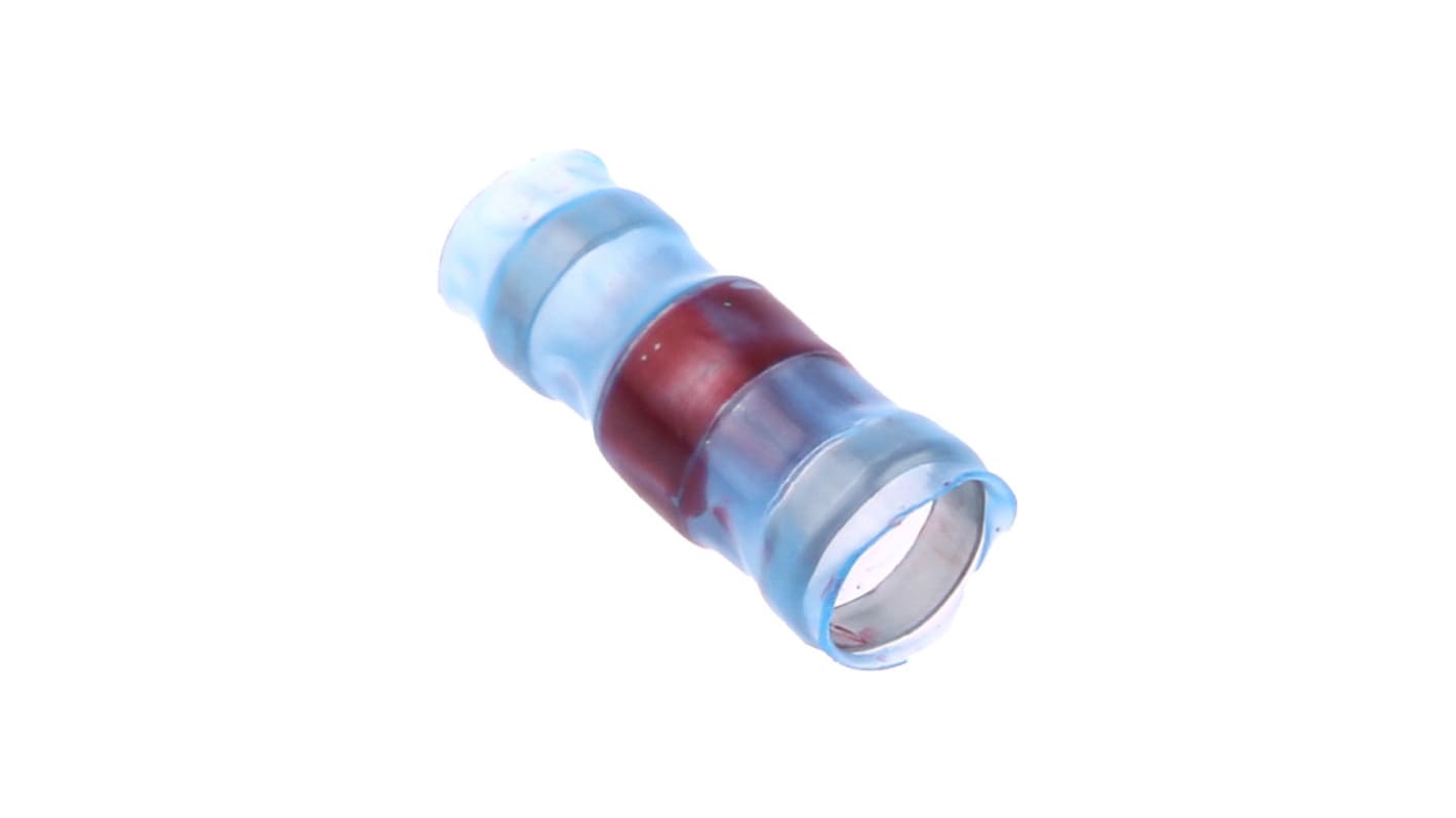 TE Connectivity Blue PVDF Solder Sleeve 17.25mm Length 2.5 → 5mm Cable Diameter