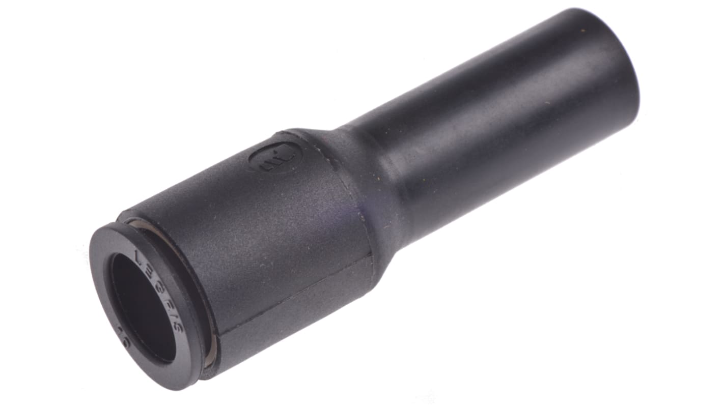 Legris LF3000 Series Straight Tube-to-Tube Adaptor, Push In 10 mm to Push In 12 mm, Tube-to-Tube Connection Style