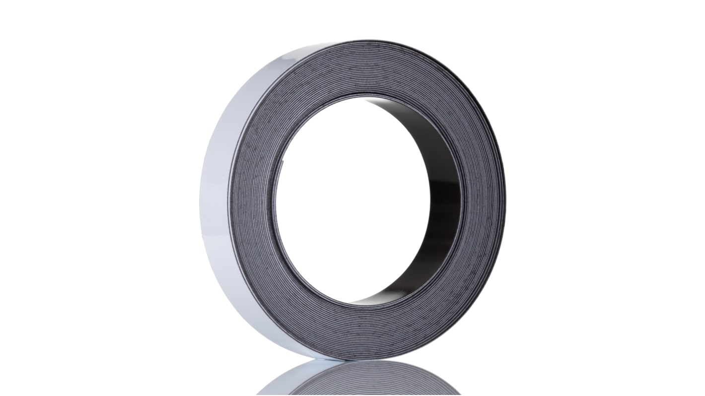 Nastro magnetico in Ferrite di stronzio RS PRO, dimensioni 10m x 20mm x 0.5mm