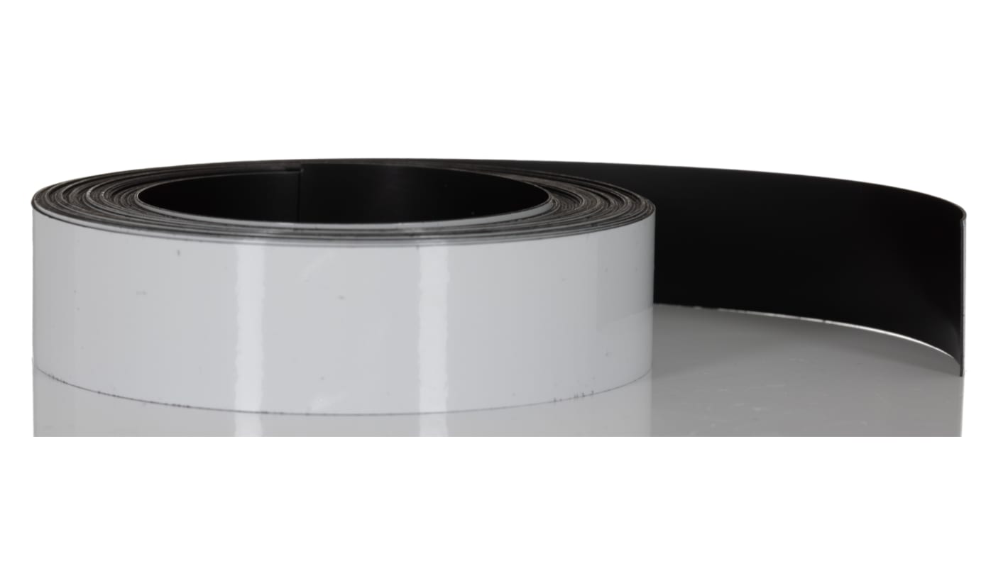 Nastro magnetico in Ferrite di stronzio RS PRO, dimensioni 30m x 25.4mm x 1.5mm