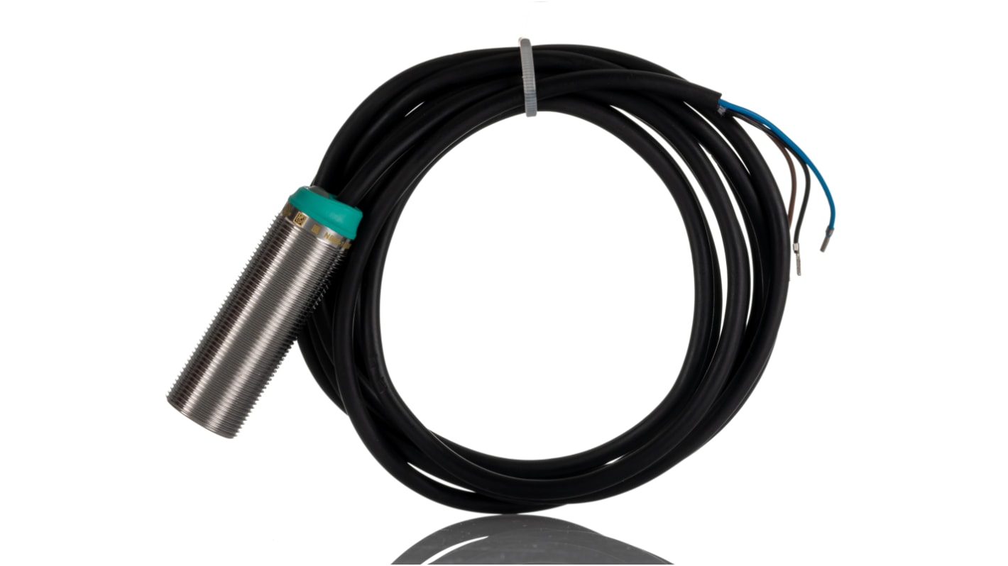 Rs-Online Sensore di prossimità Cilindro filettato Pepperl + Fuchs M18 rilevamento 8 mm 5 → 36 V c.c