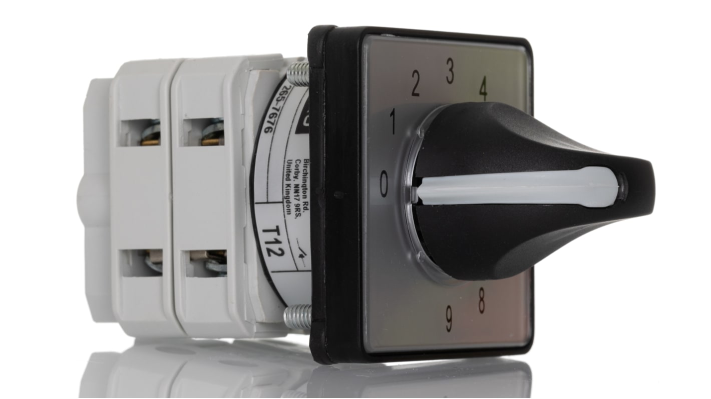 Interruttore Cam RS PRO, monopolare, 10 posizioni, 16A, 500V ca