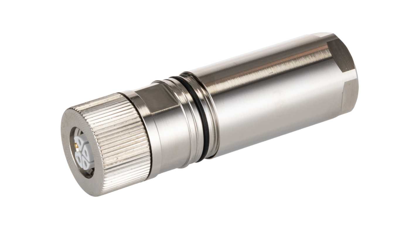 Phoenix Contact Circular Connector, 5 Contacts, Cable Mount, M12 Connector, Socket, IP65, SACC-M12FSL-4FEPL-CL Series