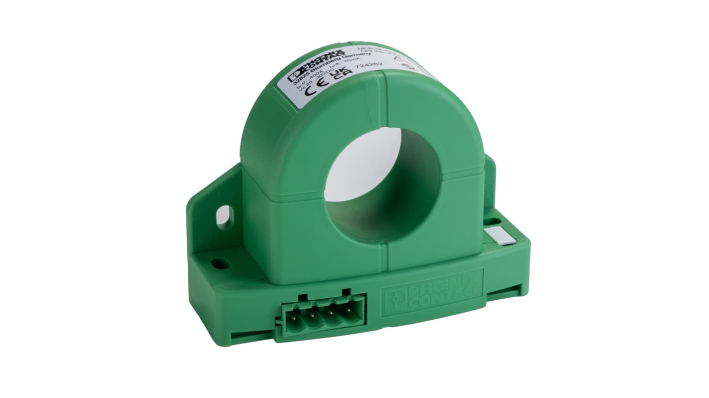 Phoenix Contact MCR-SL-CUC-400-I Series Current Transformer Current Transducer, 0 → 400A Input, 4 → 20 mA