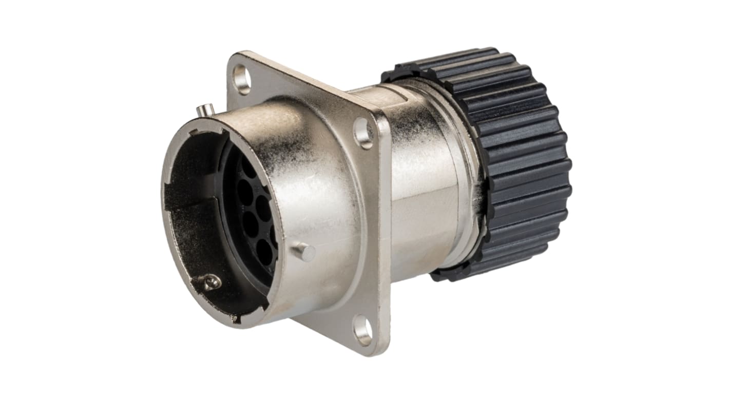 ITT Cannon Circular Connector, 19 Contacts, Panel Mount, Socket, Male, IP67, Trident Neptune Metal Series