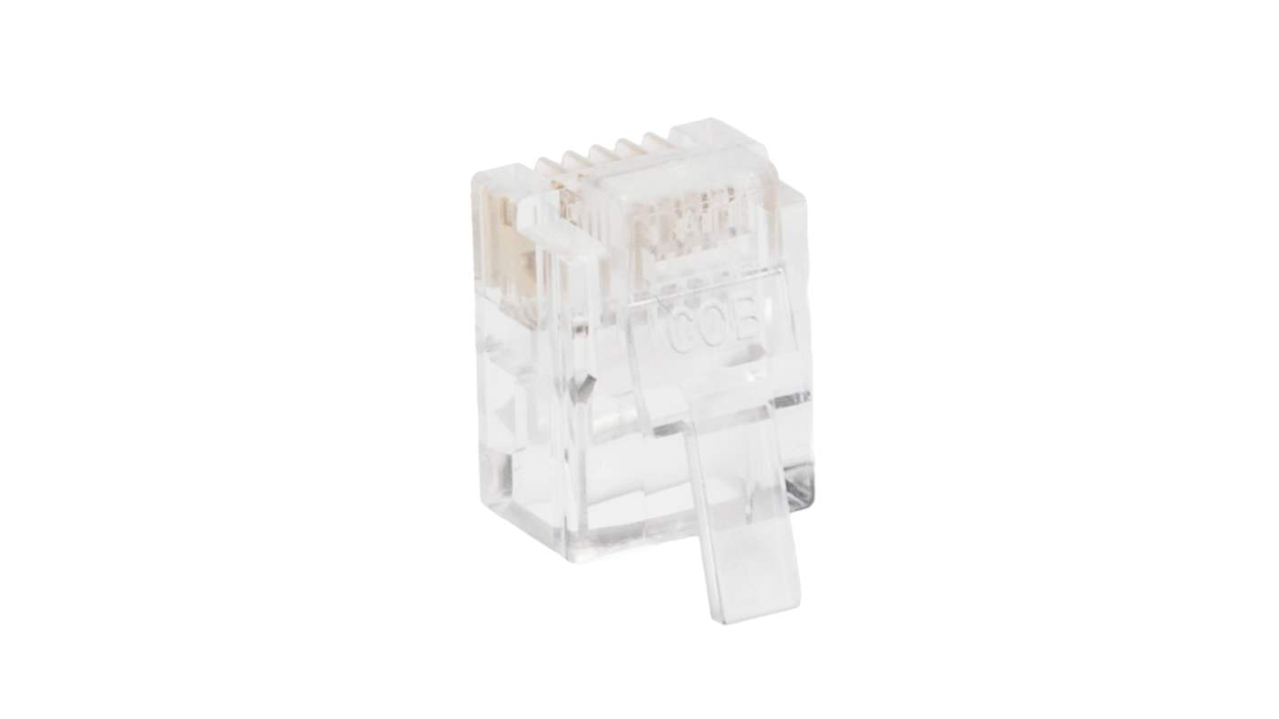 RS PRO Male RJ12 Connector Straight 1 Port 6P6C -Way