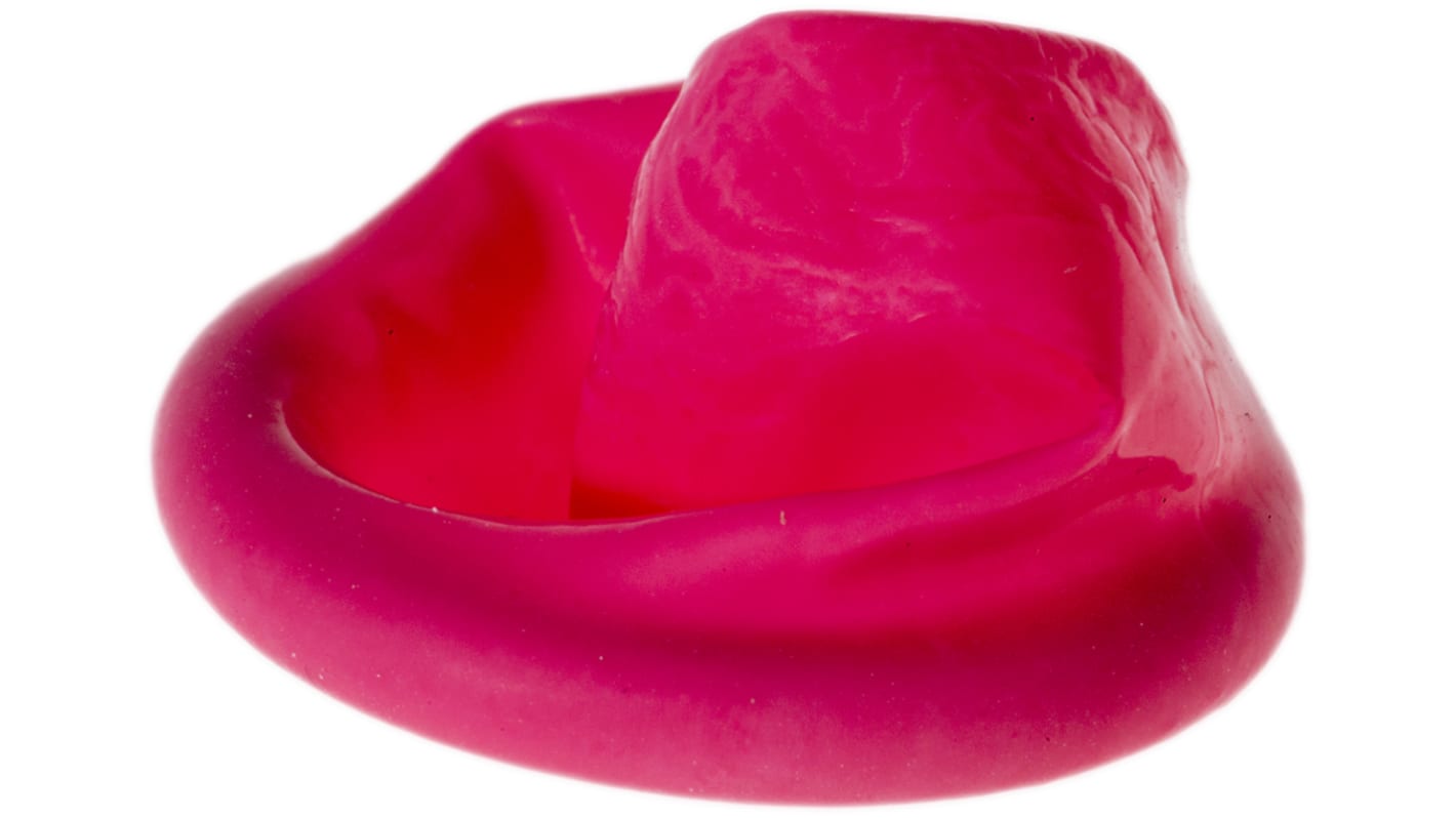 RS PRO Pink Latex Finger Cots, Size 10, XL, 720 per pack