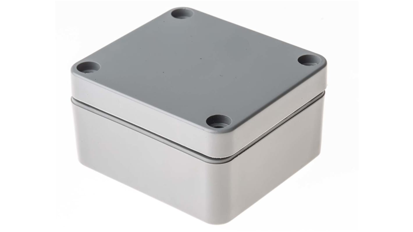 Bopla Euromas Polymas Series Silver Polyamide Enclosure, IP65, Silver Lid, 58 x 64 x 34mm