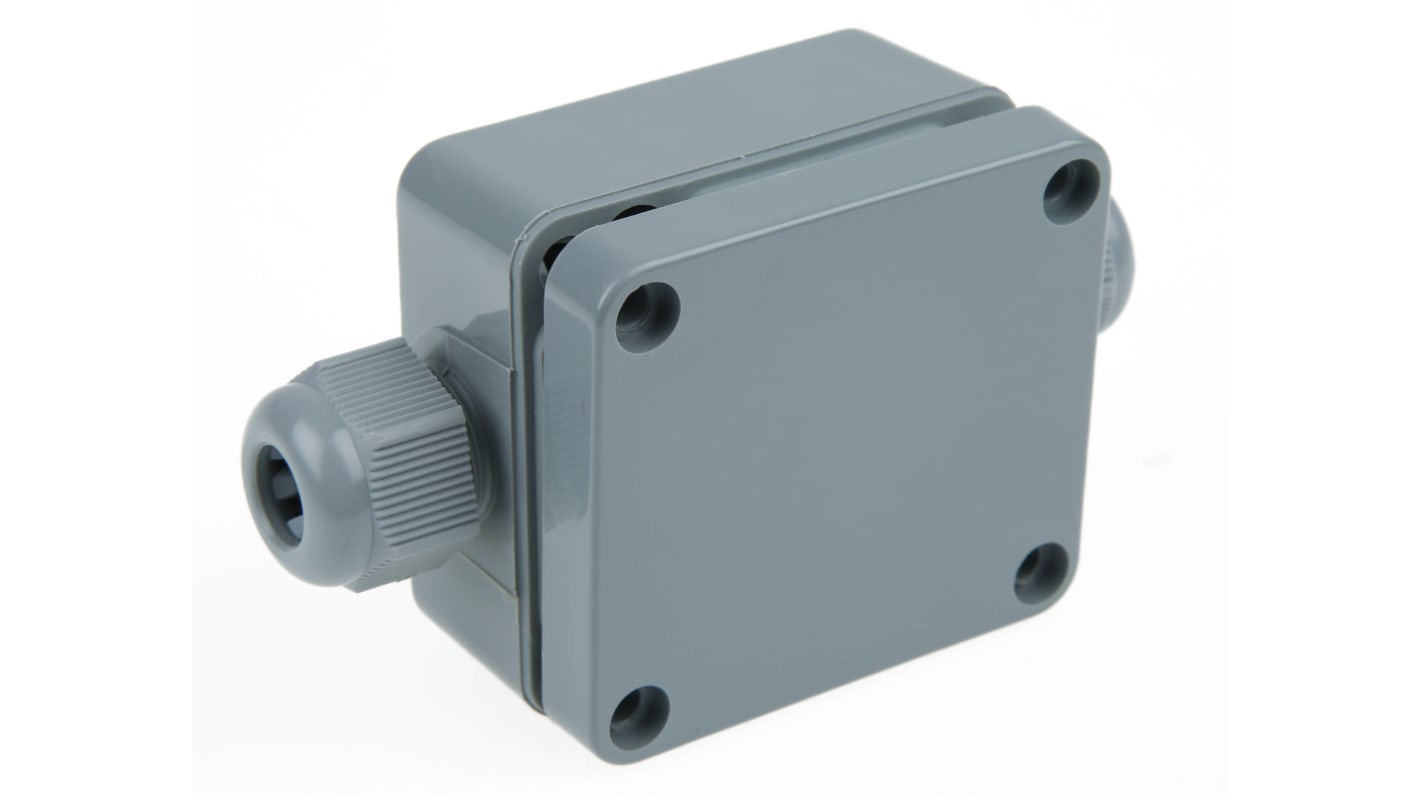 Bopla PA接线盒, 58 x 64 x 34mm, 2线路, IP65, Euromas Polymas系列