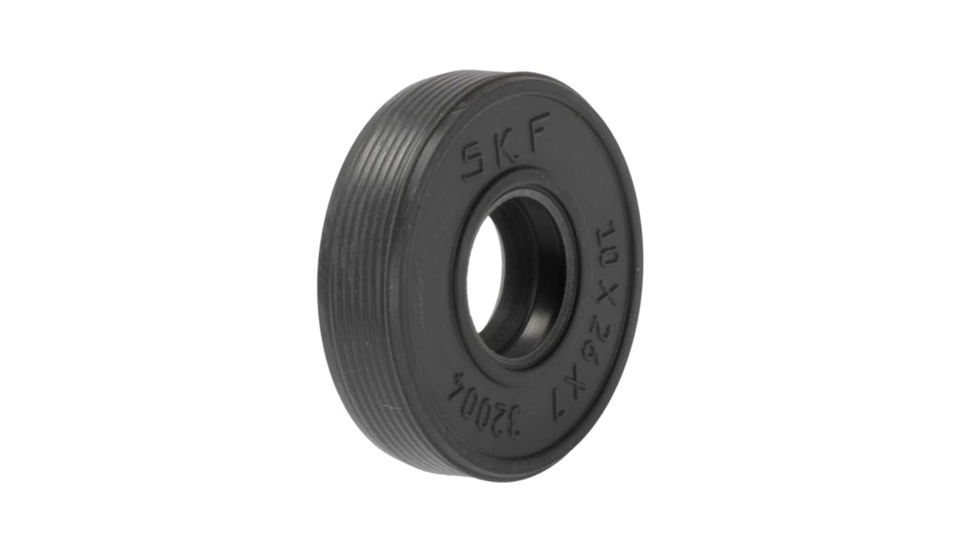 SKF Nitrile Rubber Seal, 10mm ID, 26mm OD, 7mm
