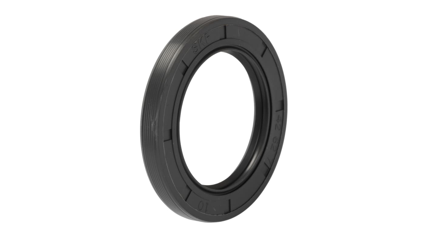 Junta para eje giratorio SKF de Caucho nitrilo, Ø int. 42mm, Ø ext. 62mm, grosor 7mm