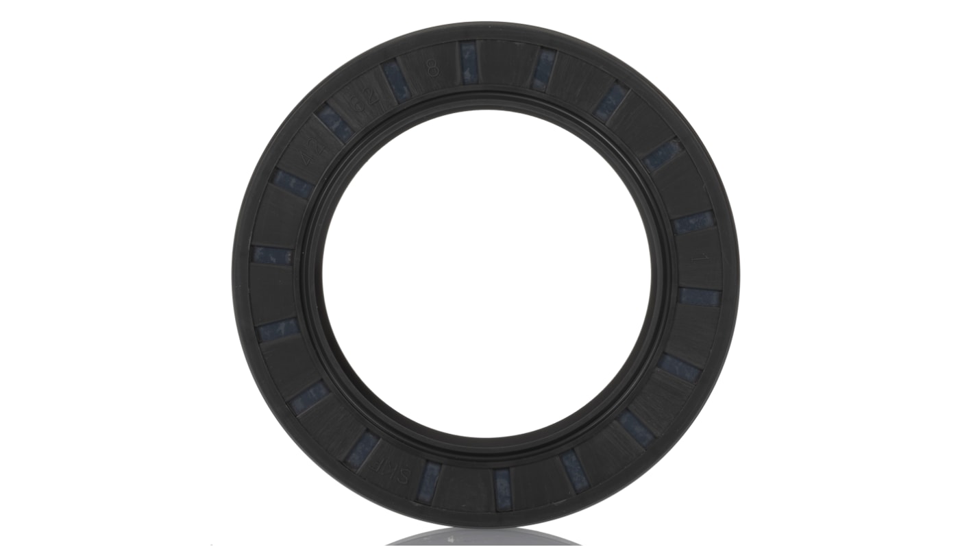 SKF Nitrile Rubber Seal, 42mm ID, 62mm OD, 8mm